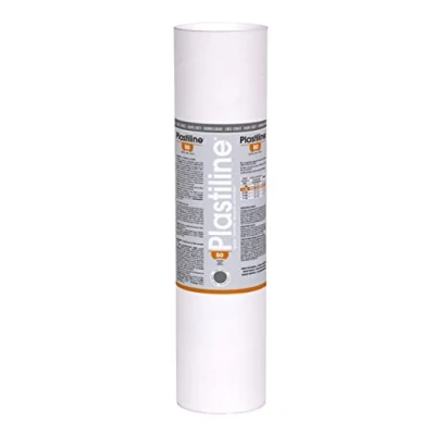 Imagen de Herbin Plastilina de uso profesional, suave, 5 kg, color gris