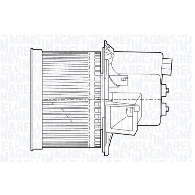 Imagen de MAGNETI MARELLI 069412655010 Ventilador de Calefacción FIAT: Panda II Hatchback