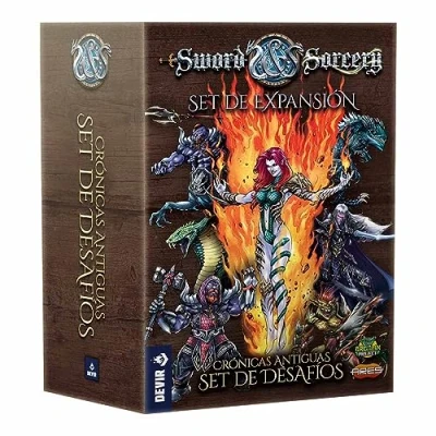Imagen de Devir Sword &amp; Sorcery: Crónicas Antiguas Set de Desafíos (BGSISCADSP)