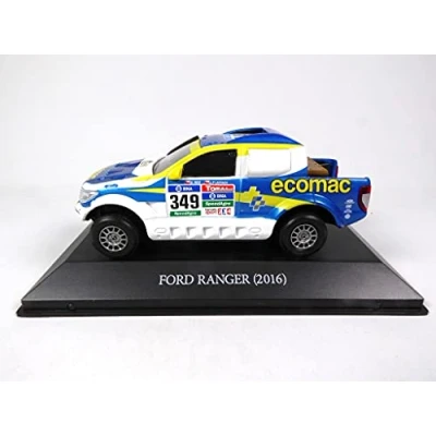 Imagen de OPO 10 Coche 1/43 Compatible con Ford Ranger # 349 Daniel Mas Valdés Rallye Dakar 2016 (DK679)