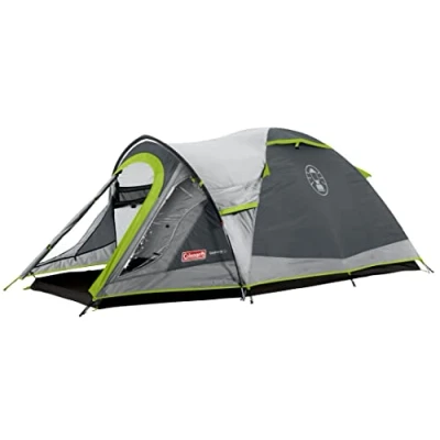 Imagen de Coleman Darwin 2 Plus Personas y Senderismo, 100% Impermeable, Cosida en el Suelo, una Tienda de campaña compacta Ligera Que se Puede Montar rápidamente, Unisex, Gris, One Size