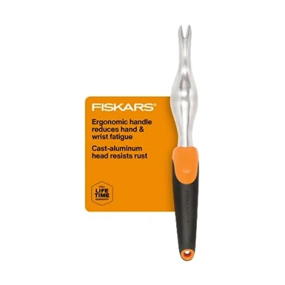 Imagen de Fiskars 384220 1001 Ergo Garden Paleta de Mano, Color Negro