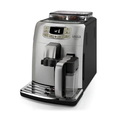 Imagen de Gaggia Velasca Prestige RI8263/01, Cafetera Automática, para Espresso y Cappuccino, Café en Grano o Molido, Plateada, 100% Made in Italy
