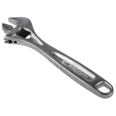 Imagen de Clé à molette chromée 10&#039;&#039; d.30mm longueur 255mm facom 113a.10c
