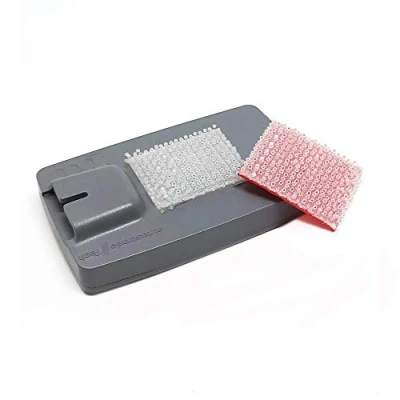 Imagen de 4R Quattroerre.it Dual Lock para Telepass 2019 Fijación extraíble Transparente, 20 x 25 mm, 3 Unidades
