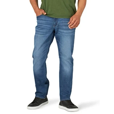 Imagen de Wrangler Authentics Pantalones Vaqueros elásticos de Corte atlético Jeans, Hayes, 36W x 30L para Hombre