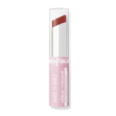 Imagen de Wet n Wild Cloud Pout Soft Blur Barra de Labios Mate con Fórmula que no Reseca y Larga Duración, Ligera e Hidratante,Nude for Love