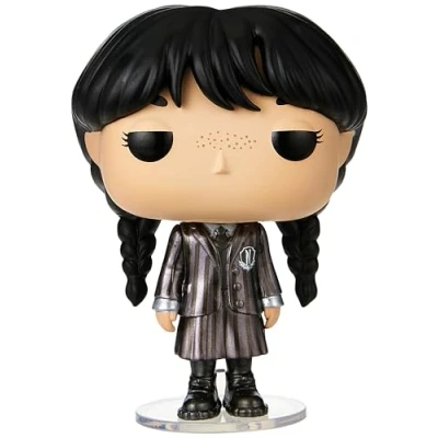 Imagen de Funko Pop Wednesday Addams 1311 Metallic Hot Topic Exclusive