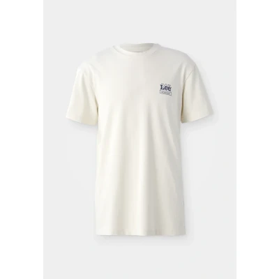 Imagen de Lee Graphic TEE Camiseta estampada, Hombre, Talla: Medium, Ecru