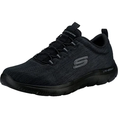 Imagen de Skechers Men&#039;s Summits Louvin, Mocasín Hombre, BBK Black, 41.5 EU