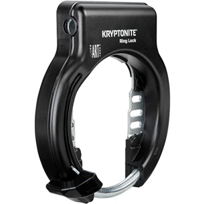 Imagen de Kryptonite (002239 Anillo DE Bloqueo NO RETRACTIL Ring Lock with Plug IN Capability Non Retractable Candado, Calidad, Adultos Unisex, Talla Única