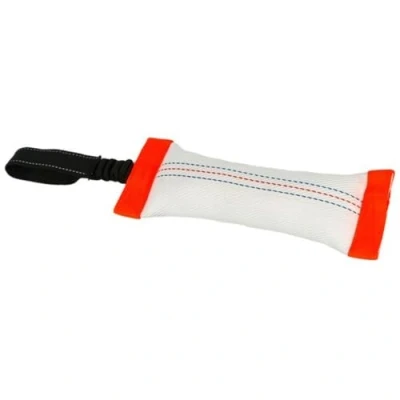 Imagen de Kerbl 80775 Saco de Entrenamiento con Lazo (30 x 8,5 cm), Color Blanco y Naranja