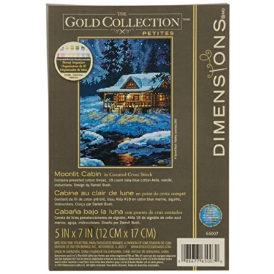 Imagen de Dimensions Cabina Moonlit, Algodón, Azul Marino