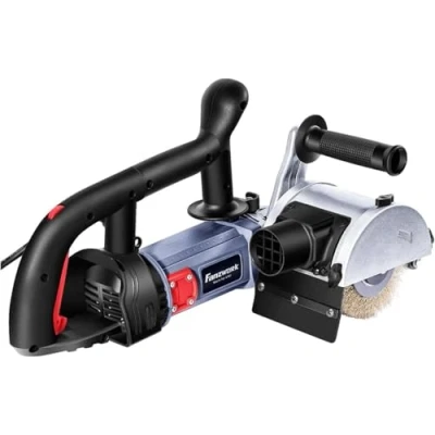 Imagen de FANZWORK V2 1500W Satinado, lijado, Cepillado para todas las superficies, con succión, velocidad ajustable, mango esférico, cepillo de latón.