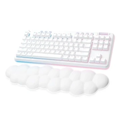 Imagen de Teclado Gaming Logitech G715 Azerty Francés Blanco Switch Marrón