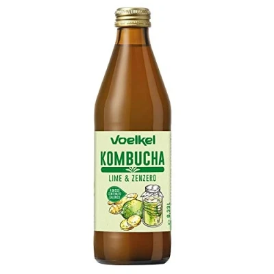 Imagen de Kombucha lima jengibre BIO 330 ml Voelkel
