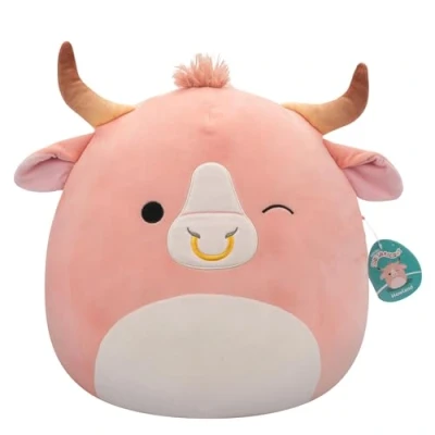 Imagen de Squishmallows SQCR05472 Howland The Peach Brahma Bull, Multicolor