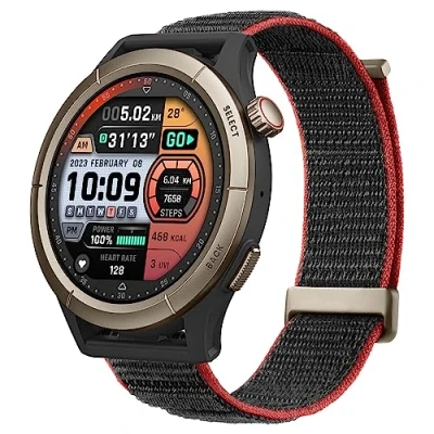 Imagen de Amazfit Cheetah Pro Oro (Negro Nylonband)