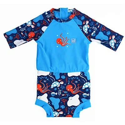 Imagen de Splash About Happy Nappy traje de sol Under the Sea 6 14 meses