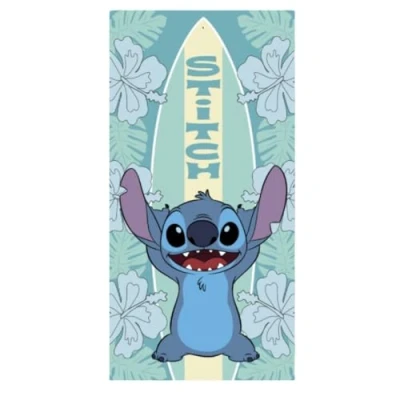 Imagen de Mister Licence Toalla de Playa algodón Lilo &amp; Stitch Surf