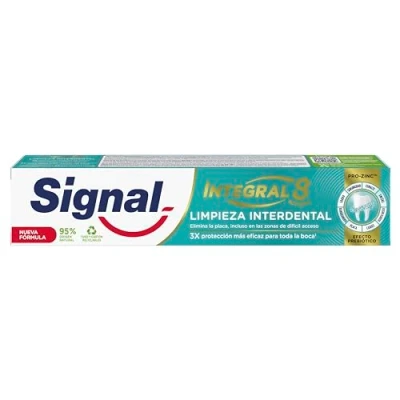 Imagen de Signal Pasta de Dientes Integral 8 Limpieza Interdental Con ingredientes origen natural 75 ml x1