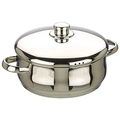 Imagen de IBILI Olla con tapa oslo, 28 cms, Acero inoxidable, Apta para induccion