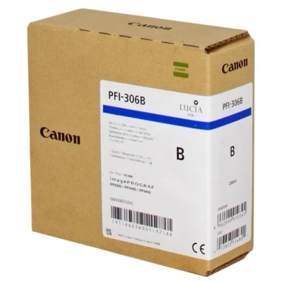 Imagen de iPF8300 Canon PFI 306B cartucho de tinta azul (original)