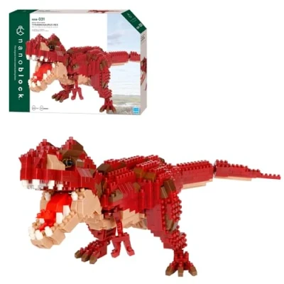 Imagen de nanoblock Dinosaur Deluxe Edition Tyrannosaurus Rex, [Dinosaurs], Advanced Hobby Series Building Kit