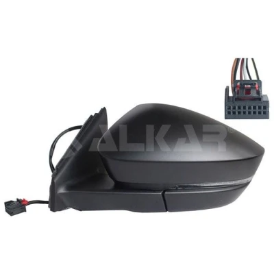 Imagen de Espejo retrovisor Alkar 9025771 izquierda eléctrico calefactable, convexo para vehíc. con volante a la