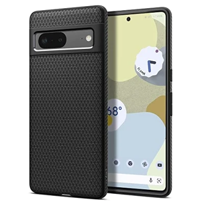 Imagen de Spigen Rugged Armor TPU Back Cover Negro Google Pixel 7