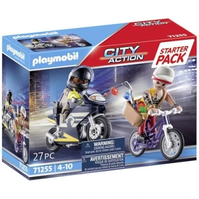 Imagen de PLAYMOBIL Starter Pack Fuerzas Especiales y Ladrón 71255, a Partir de 4 años