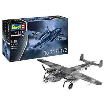 Imagen de Revell 03814 Do 217J 1/2 Kit de modelo plástico sin construir/sin pintar a escala 1:48