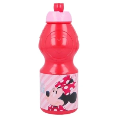 Imagen de ALMACENESADAN 2039, Botella sport push up Minnie Mouse electric doll; capacidad 340 ml; producto de plástico; no BPA