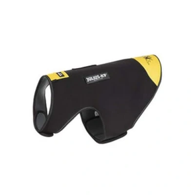 Imagen de Julius K9 Chaqueta de neopreno para perro IDC, Talla XL, Negro/Amarillo