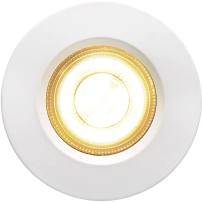 Imagen de Nordlux Lámpara empotrada LED Dorado Smart, blanco