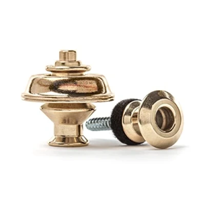 Imagen de JIM DUNLOP Straplok Dual Latón Saco de 2 Cierre cinturón