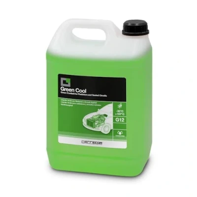 Imagen de ERRECOM Green Cool, Líquido Verde Concentrado para Radiadores, anticongelante G12 con Paquete inhibidor de Base orgánica Oat, 5 litros
