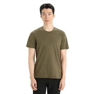 Imagen de Icebreaker Natural Central Camiseta deportiva Olive, Hombre, Talla: Small, Olive