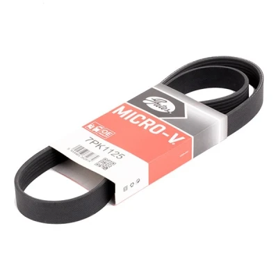 Imagen de GATES 7PK1125 Correa trapecial poli V 1125 7 Poliéster, EPDM (Ethylen Propylen Dien Caucho) RoadMax Value Line RENAULT: MEGANE 2 Coupe Cabriolet