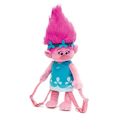 Imagen de Joytoy Trolls Mochila de Felpa, Multicolor (Joy Toy 67696)
