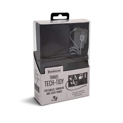 Imagen de IF Bookaroo Travel Tech Tidy Black, 16 cm