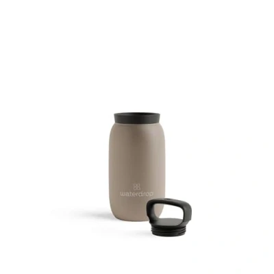 Imagen de waterdrop® Botella Agua Acero Inoxidable 400ml, Termo Doble Pared: 24h Frio 12h Caliente, 100% Hermética, Segura Sin BPA: Para Niños. Térmica Gimnasio, Water Bottle, Thermo, Cantimplora