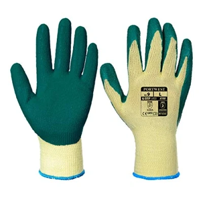 Imagen de Portwest Guante Grip, Tamaño: M, Color: Verde, A100GNRM
