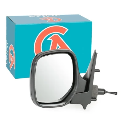 Imagen de Espejo retrovisor Alkar 9264974 izquierda Ajuste por cable, convexo para vehíc. con volante a la PEUGEOT: Partner I Furgón norauto, oscaro,
