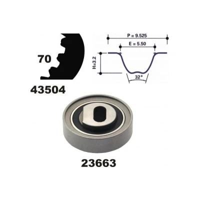 Imagen de MAPCO 23504 Kit de correa distribución 70 HONDA: Prelude 4, V, Accord 6 Limousine, ROVER: 600