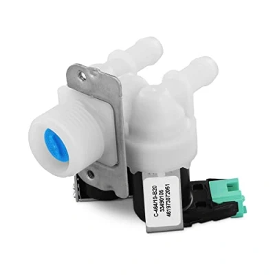 Imagen de DL pro Electroválvula 2 vías 180 11 mm para Whirlpool Bauknecht Ignis 481228128468 Válvula lavadora