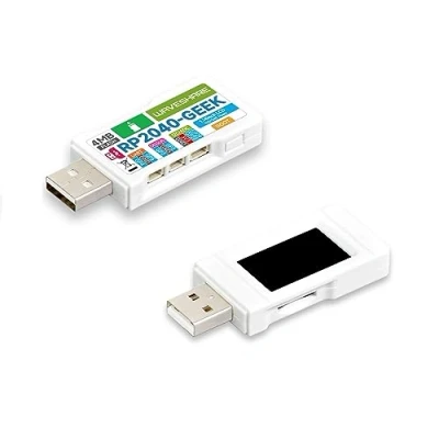 Imagen de RP2040 Geek Development Board Based On Microcontroller with 1.14inch 65K Color LCD Screen,USB Debugging Downloader,Onboard 3PIN SWD Port, Suitable for Raspberry Pi Pico Hardware Debug