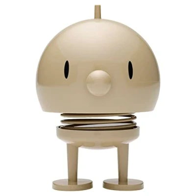 Imagen de Hoptimist Figura Mediana Bumble Wobble Plástico Decorativo Latte H 10.5cm 2014 95