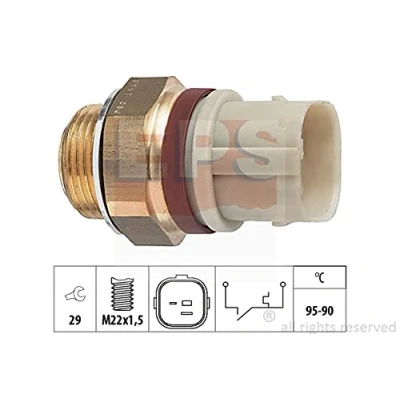 Imagen de Interruptor de temperatura, ventilador del radiador EPS)