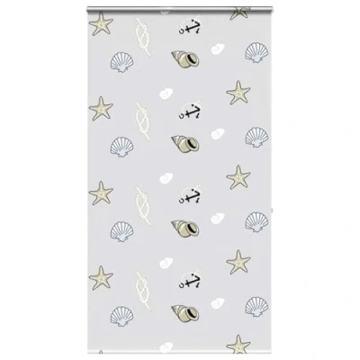 Imagen de vidaXL Estor Enrollable para Ducha con Casete 120x240cm Tela Ancho